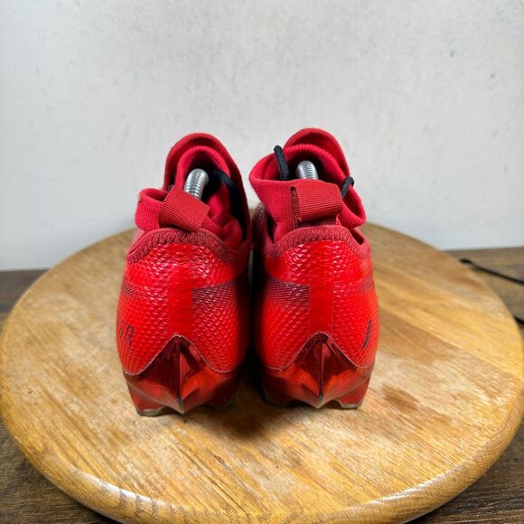 Nike Vapor Edge Pro 360 By You Cleats Red CU1440-992 Rare‎ Shoes Men's Size 8.5 - Picture 4 of 10